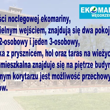 Ekomarina - Noclegowy 1 شقة