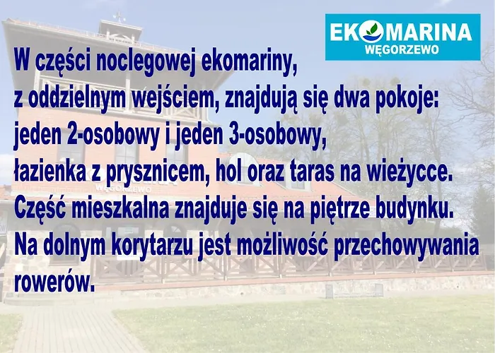 Ekomarina - Noclegowy 1 Apartmán
